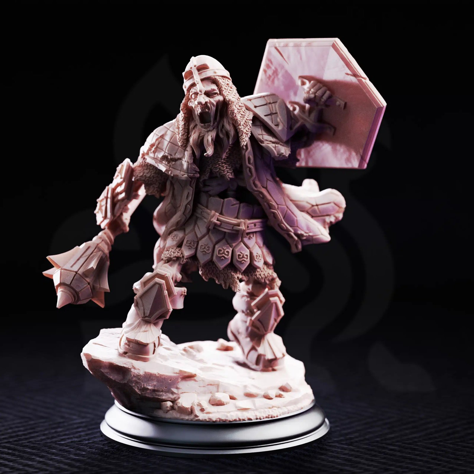 Undead Dwarven Brothers - Brook, Crook, Hook, Mook & Sook — Unpainted