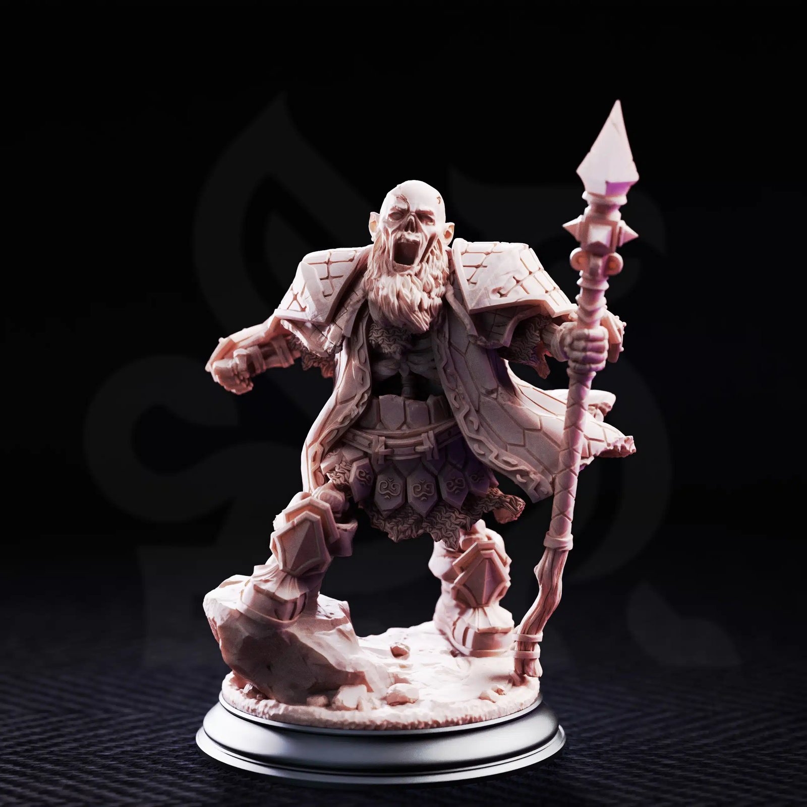 Undead Dwarven Brothers - Brook, Crook, Hook, Mook & Sook — Unpainted