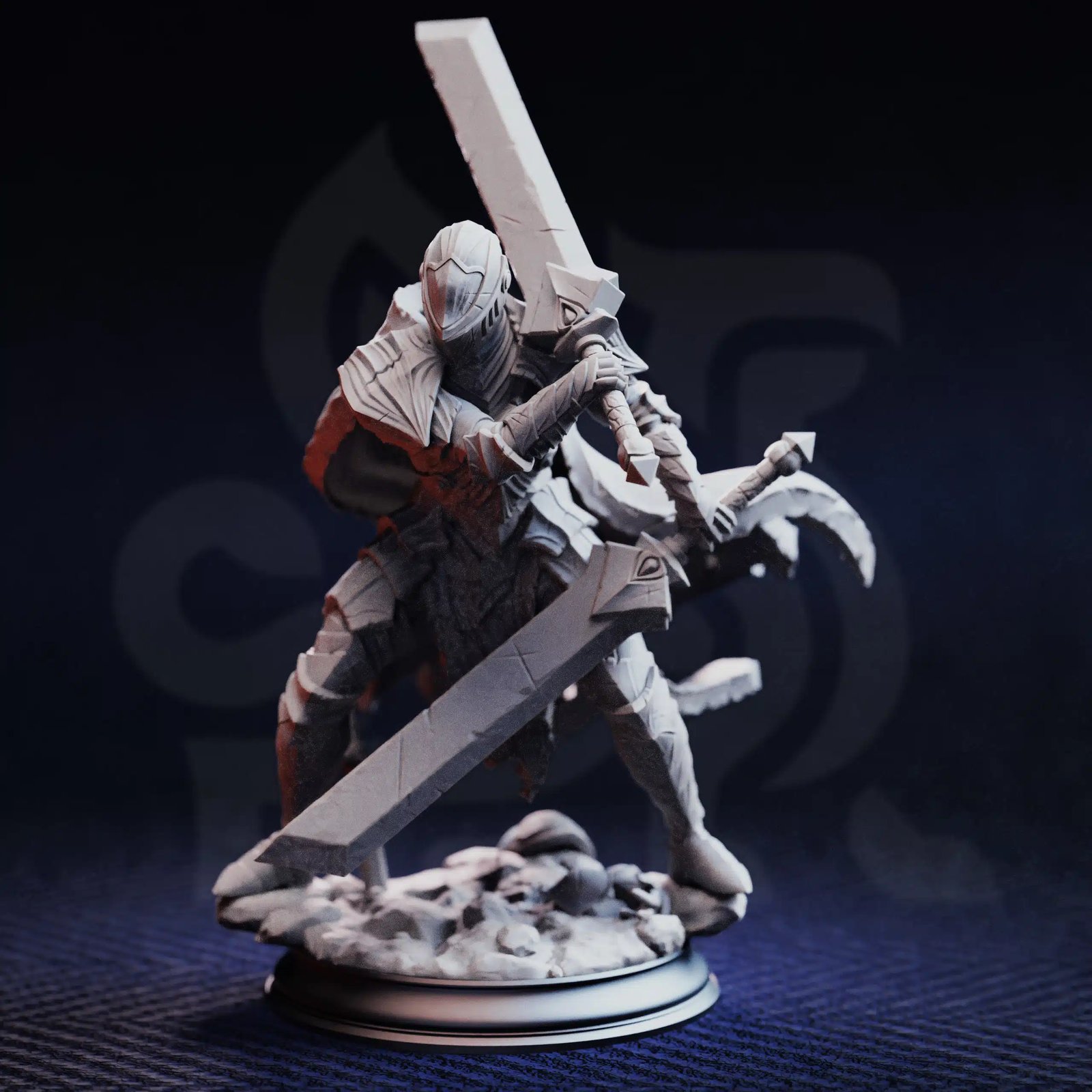 Immortal Warrior - Valoris the Unscathed — Unpainted