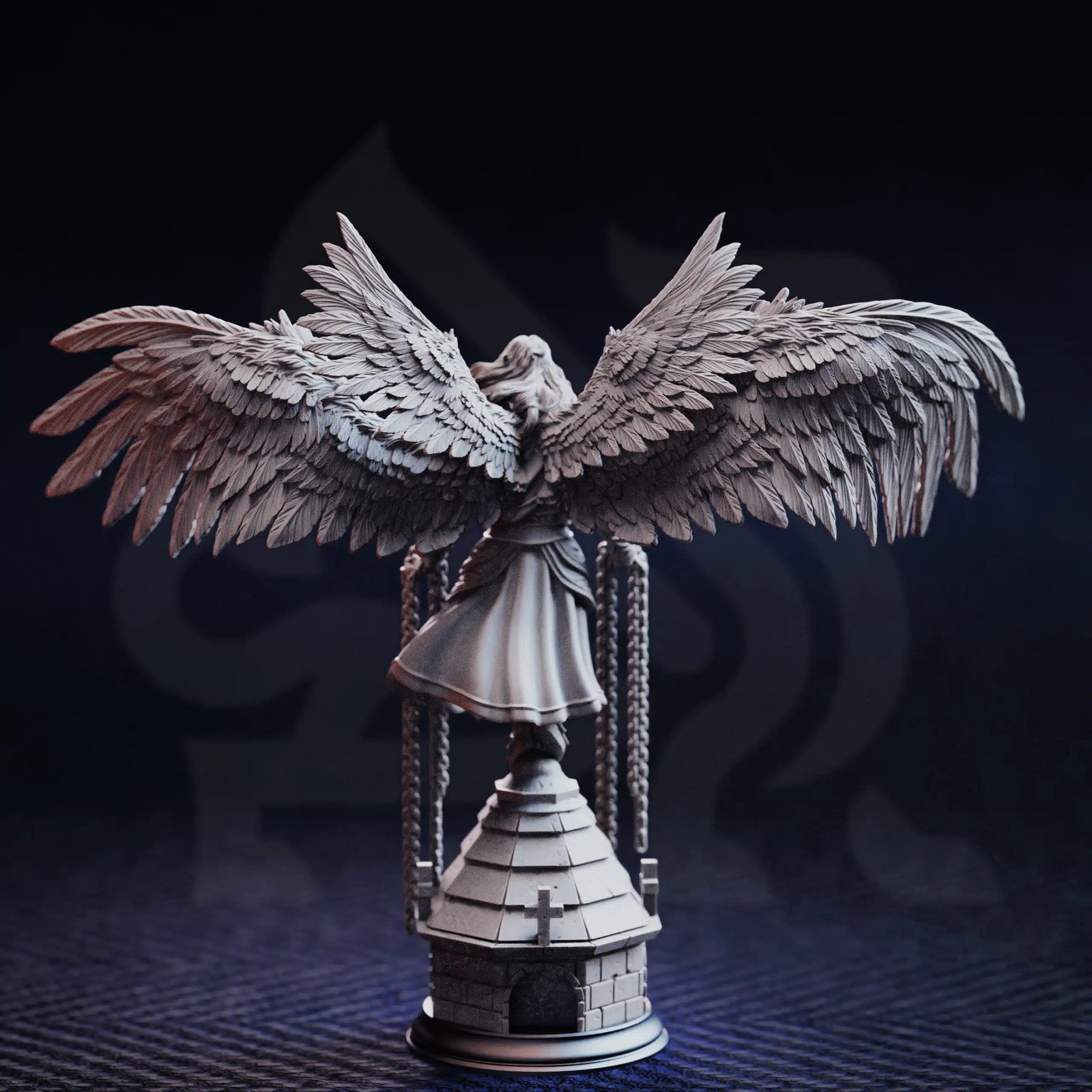 Varathos Warden of Syelden — Unpainted