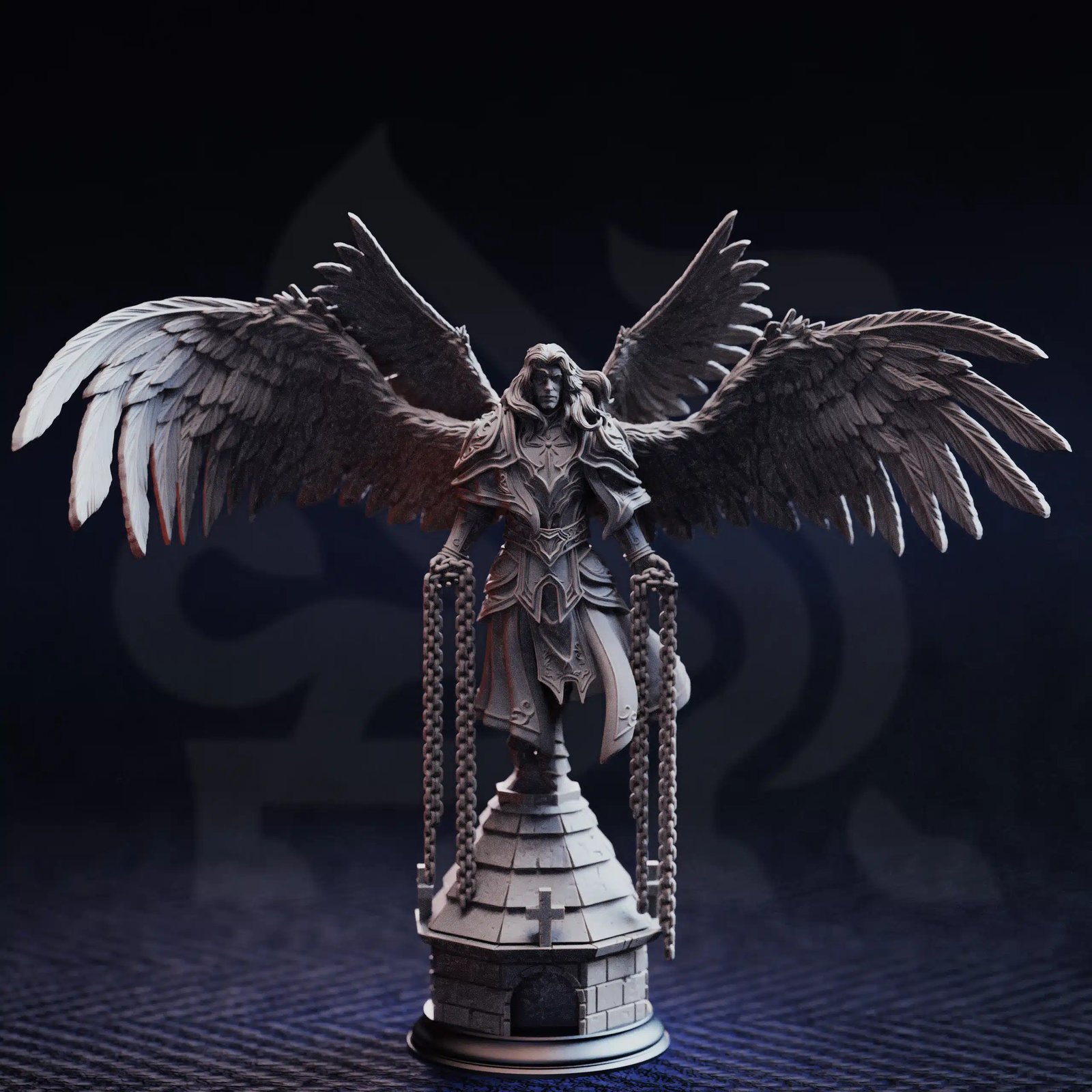 Varathos Warden of Syelden — Unpainted