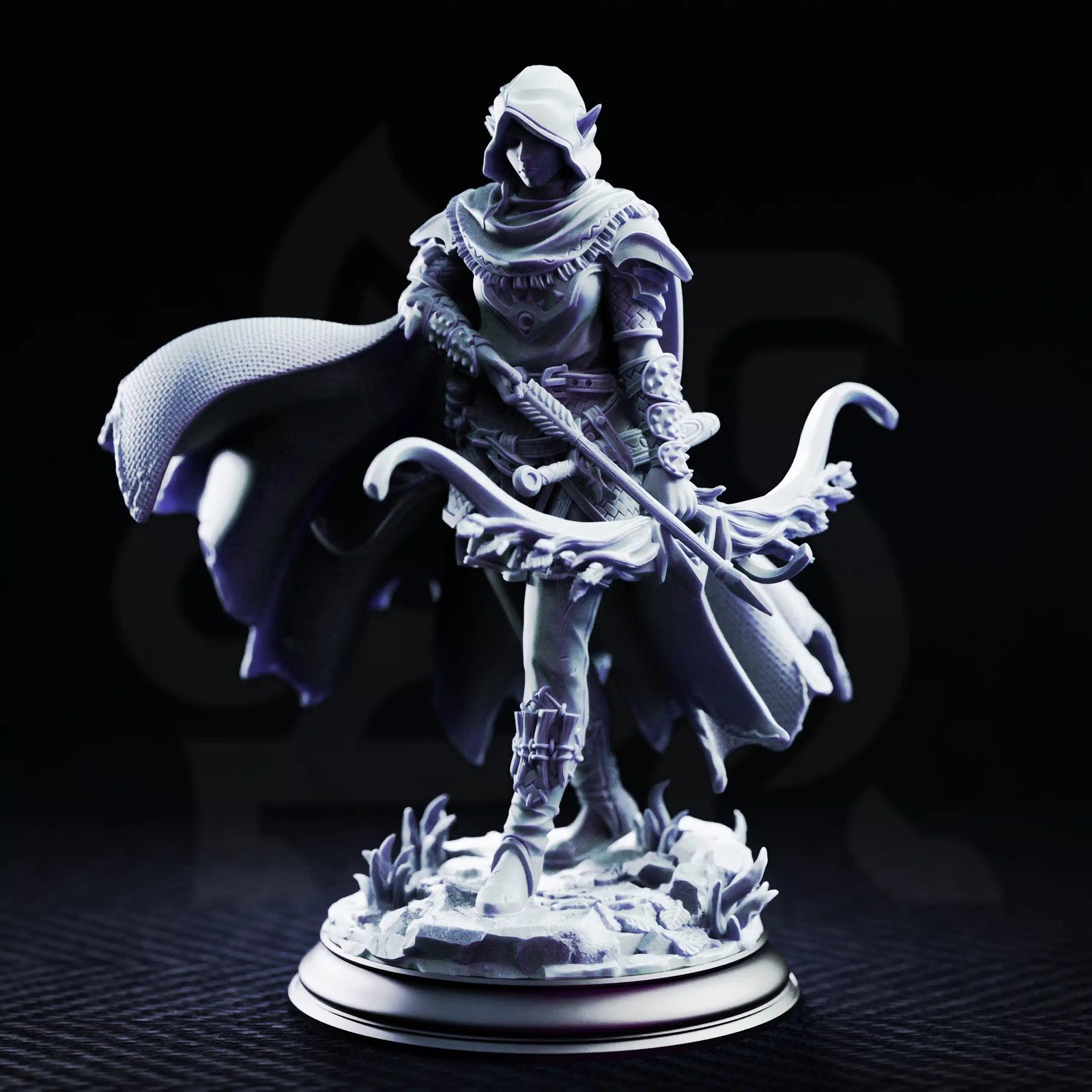 Vexana Drow Ranger of The Swamp — Unpainted