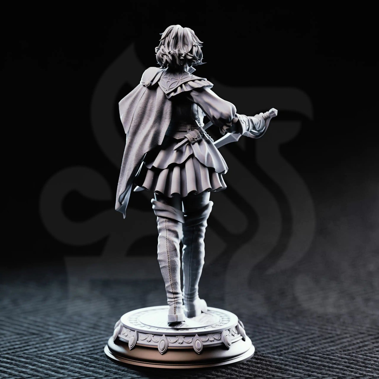 Victoria Asquith Lady Duellist — Unpainted