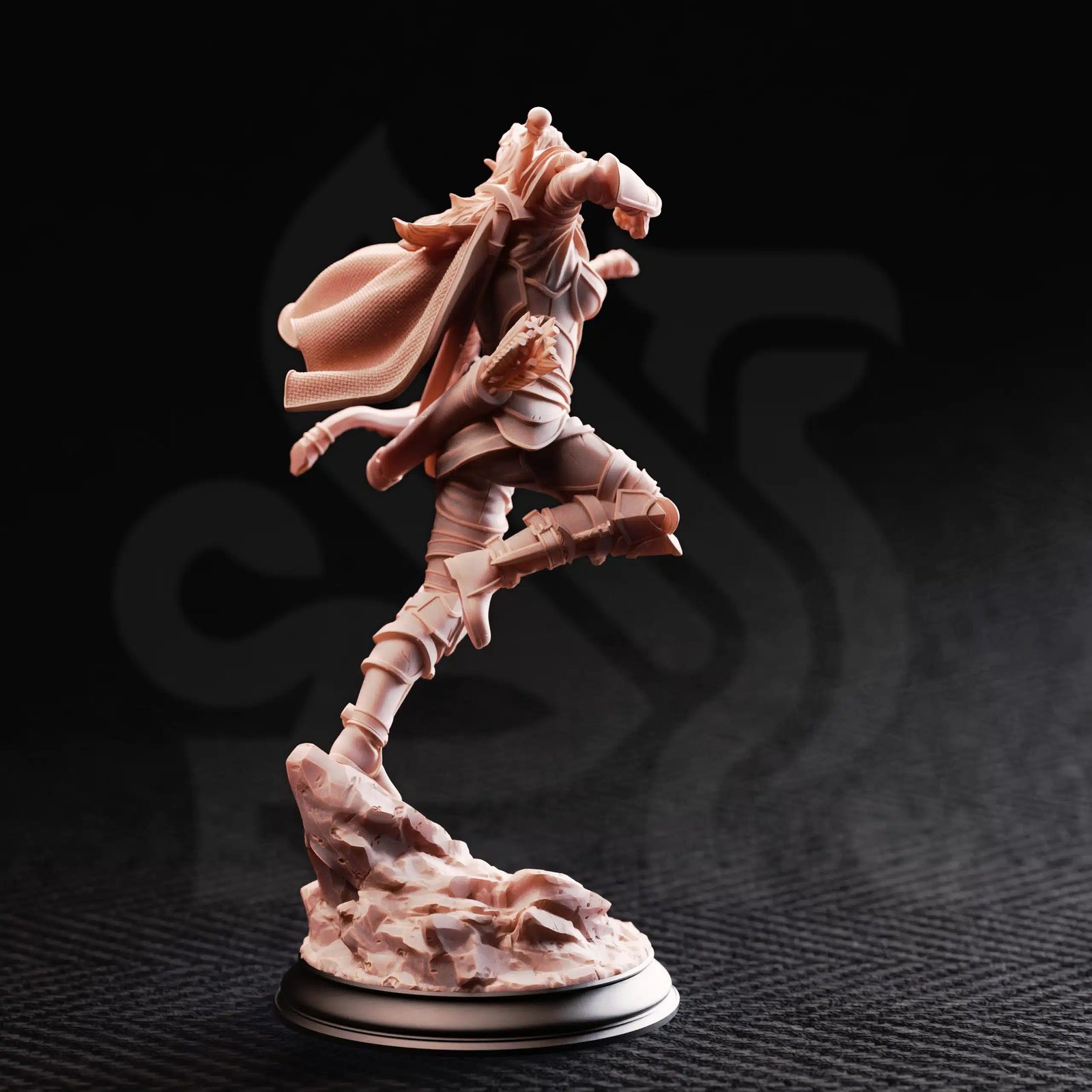 Elf Devil Hunter Ranger - Virana — Unpainted