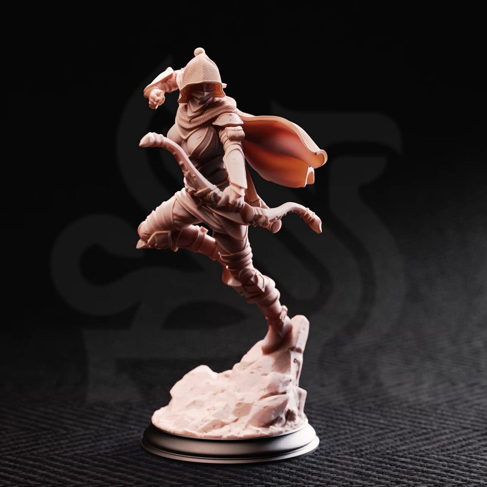 Elf Devil Hunter Ranger - Virana — Unpainted