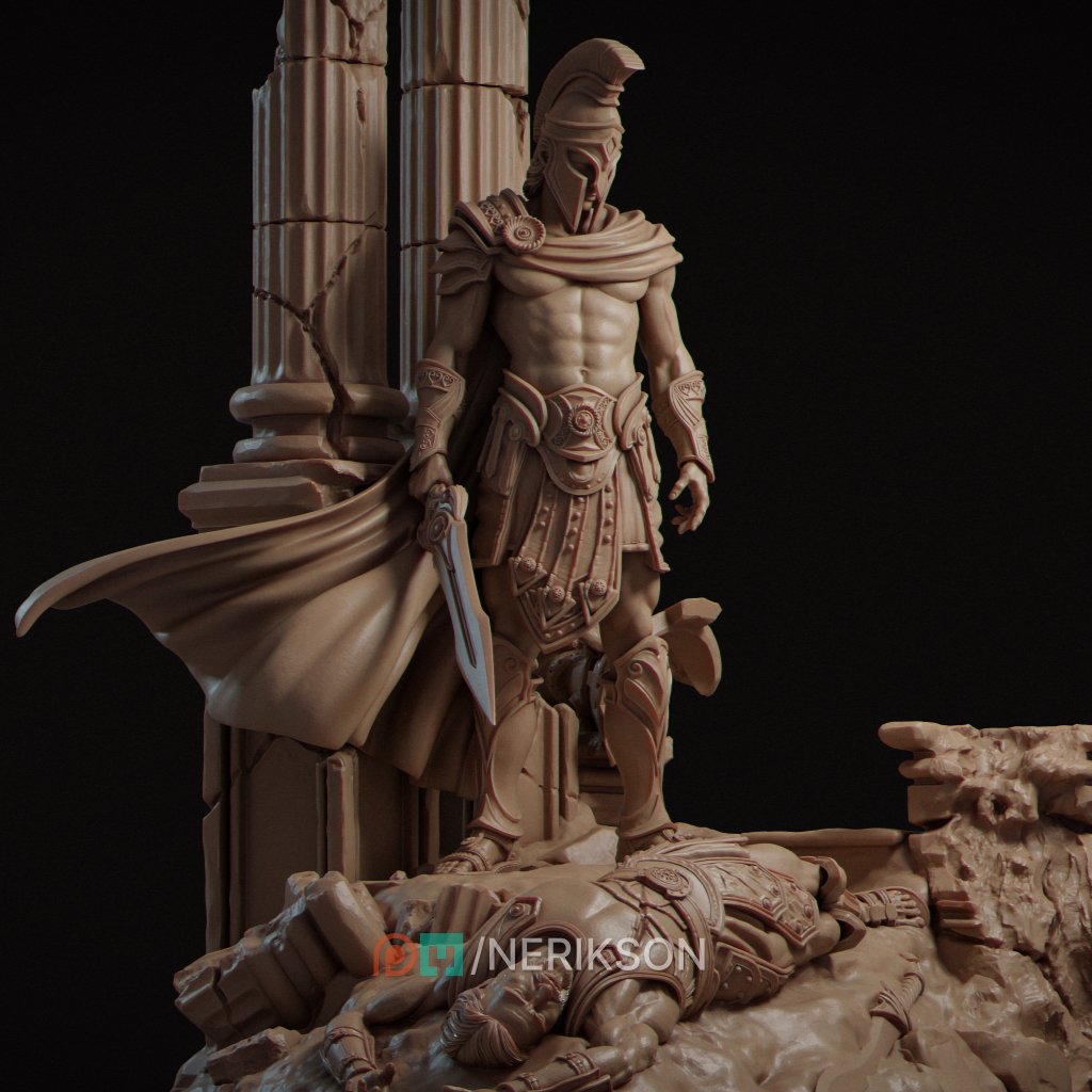Achilles — Unpainted