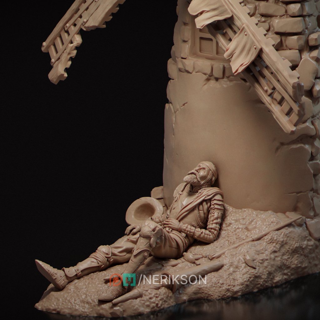 Don Quixote — Unpainted