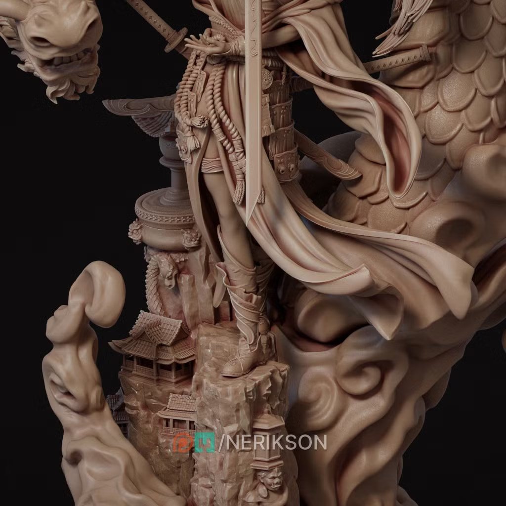 Dream of the Golden Dragon — Unpainted