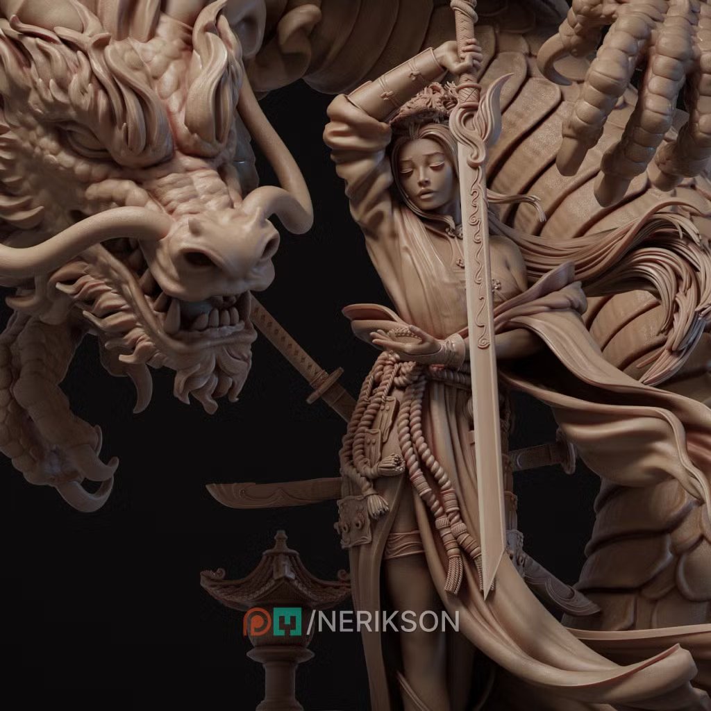 Dream of the Golden Dragon — Unpainted
