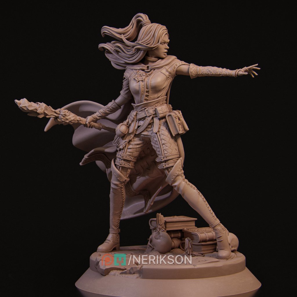 Elf Mage — Unpainted