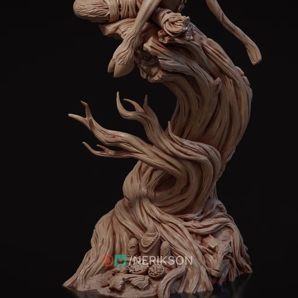 Eshvara the Cursed Faun — Unpainted