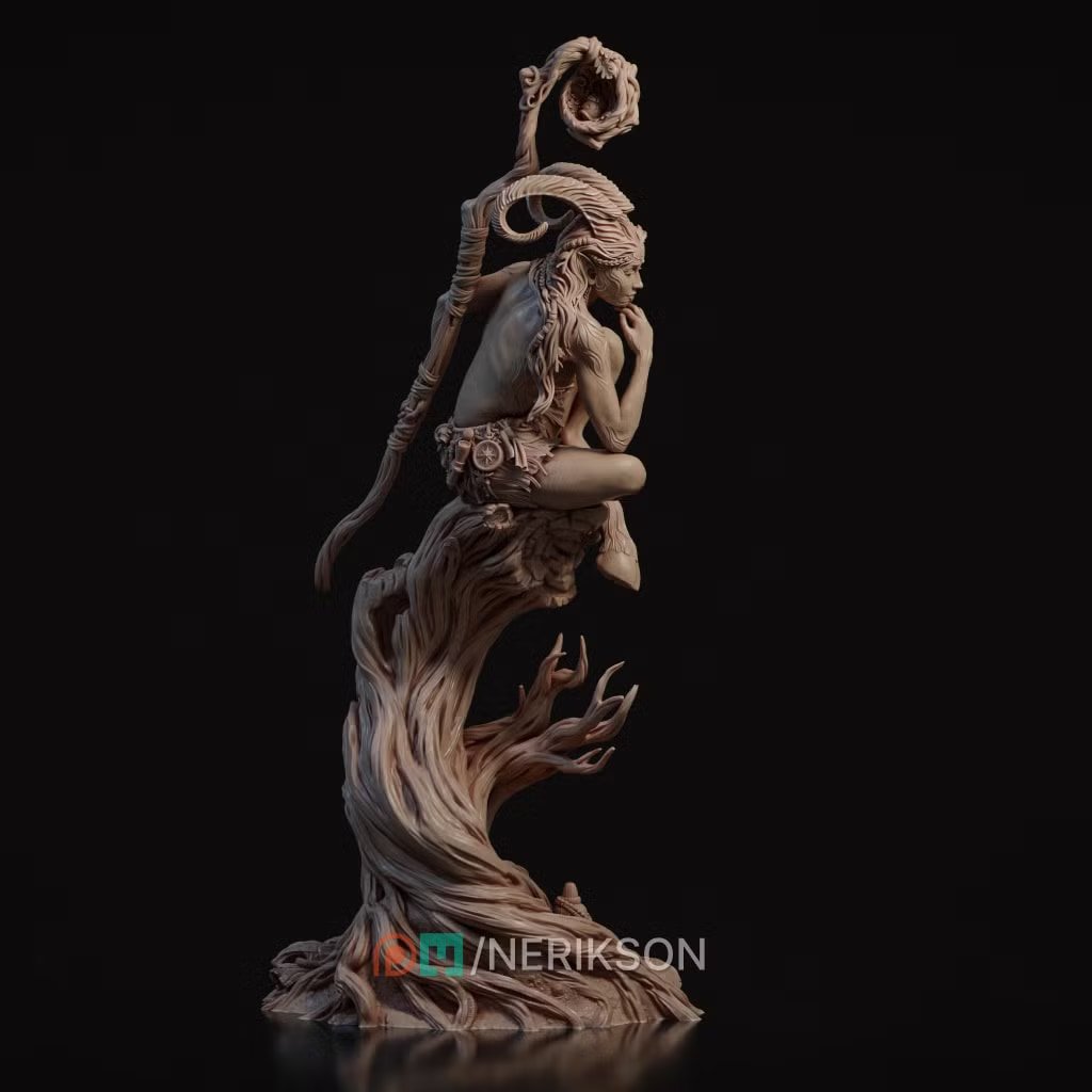 Eshvara the Cursed Faun — Unpainted