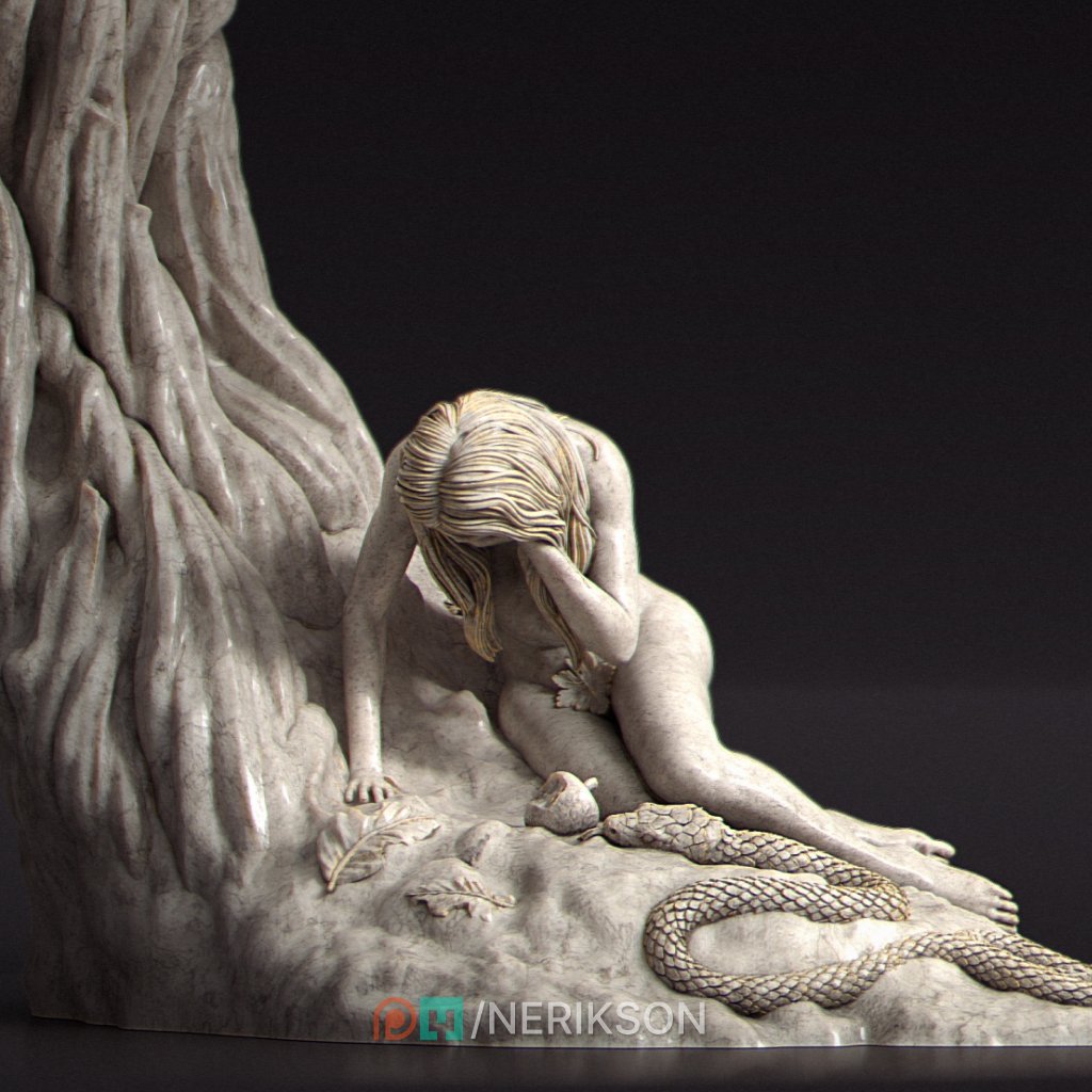 Eve — Painted