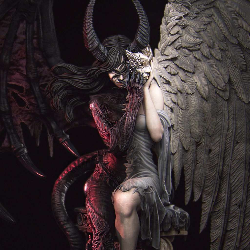 Face of Evil — Painted