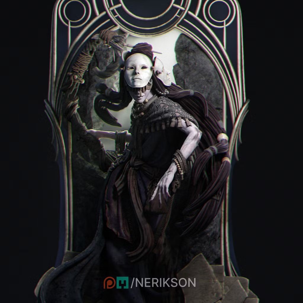 Tarot Arcana : Hierophant — Painted