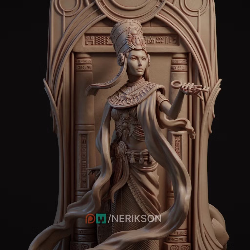 Tarot Arcana : Hierophant — Unpainted