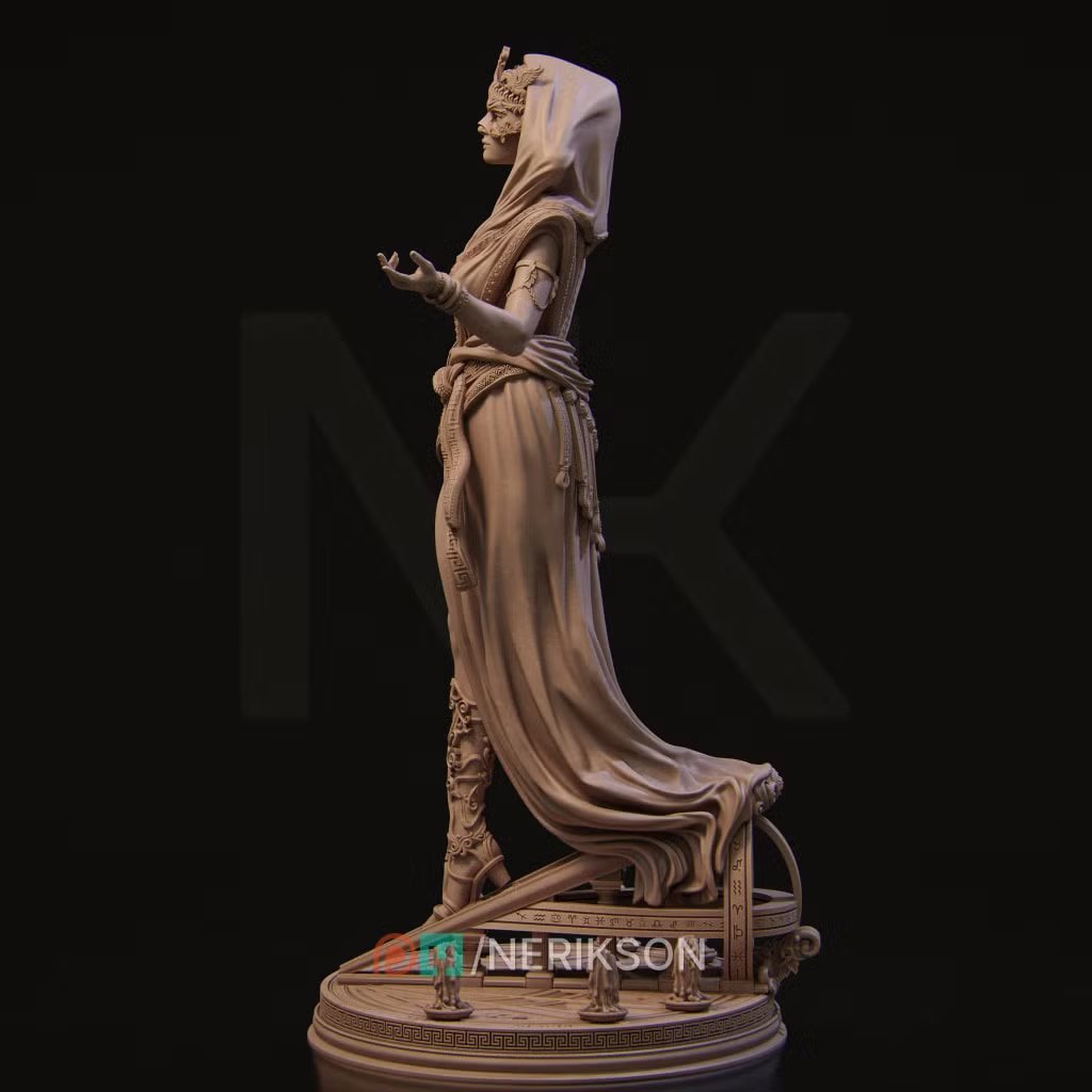 Lakhesis The Moirai — Unpainted