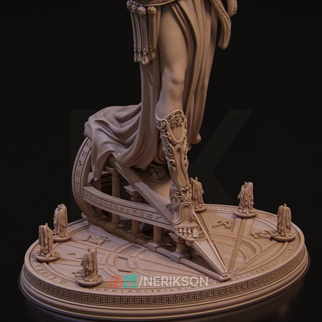 Lakhesis The Moirai — Unpainted