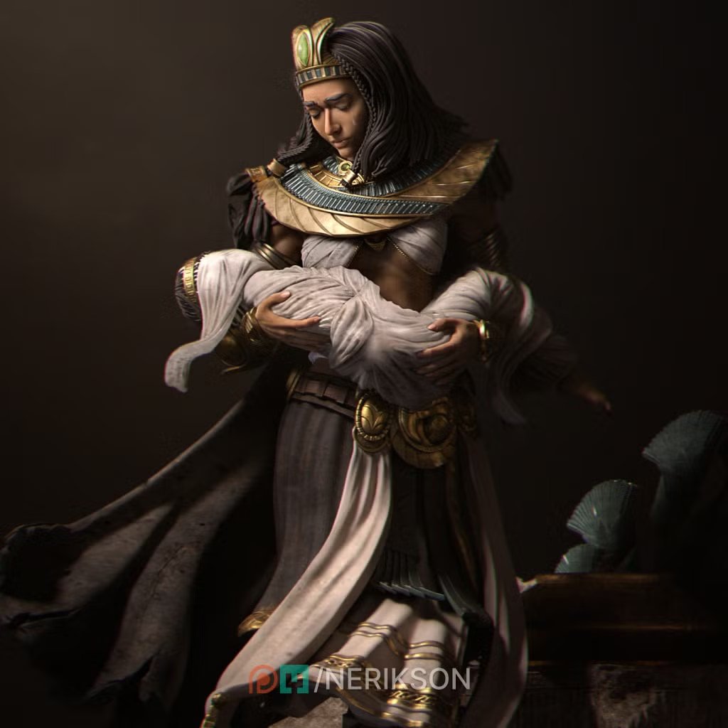The Lost Guardian — Painted