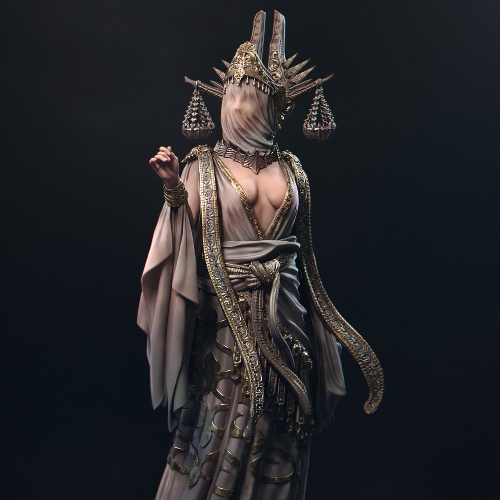 Moirai — Painted