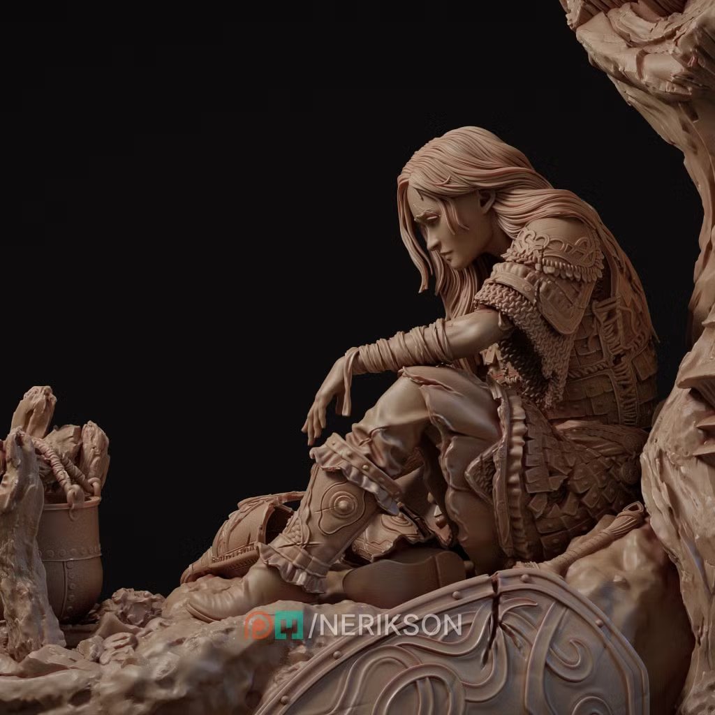 A moment of Rest — Unpainted