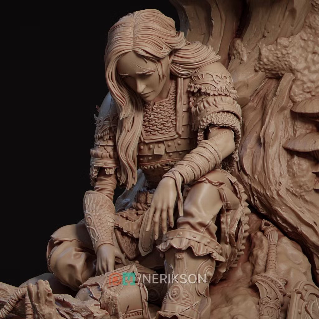 A moment of Rest — Unpainted