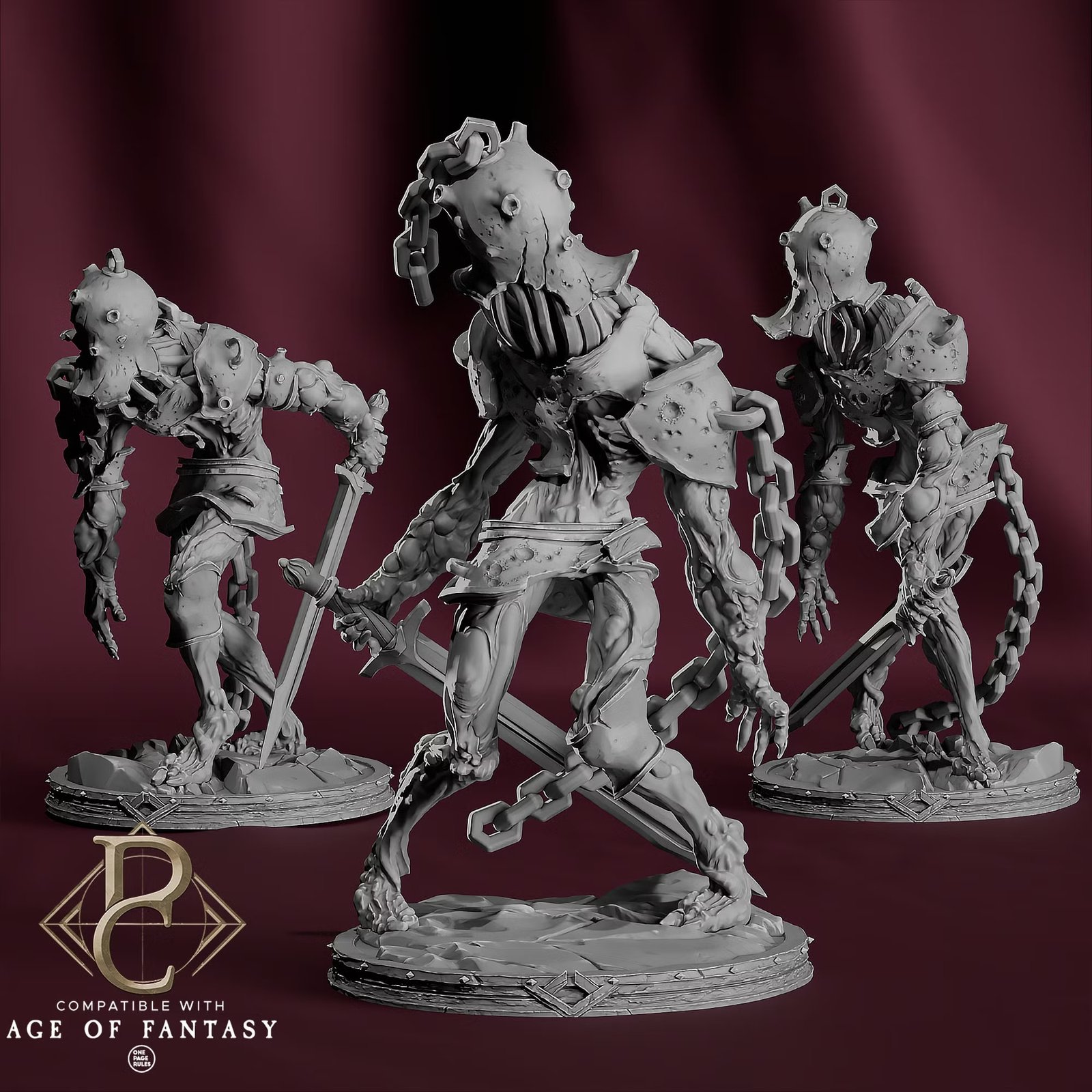 Chainbound Ascendants — Unpainted