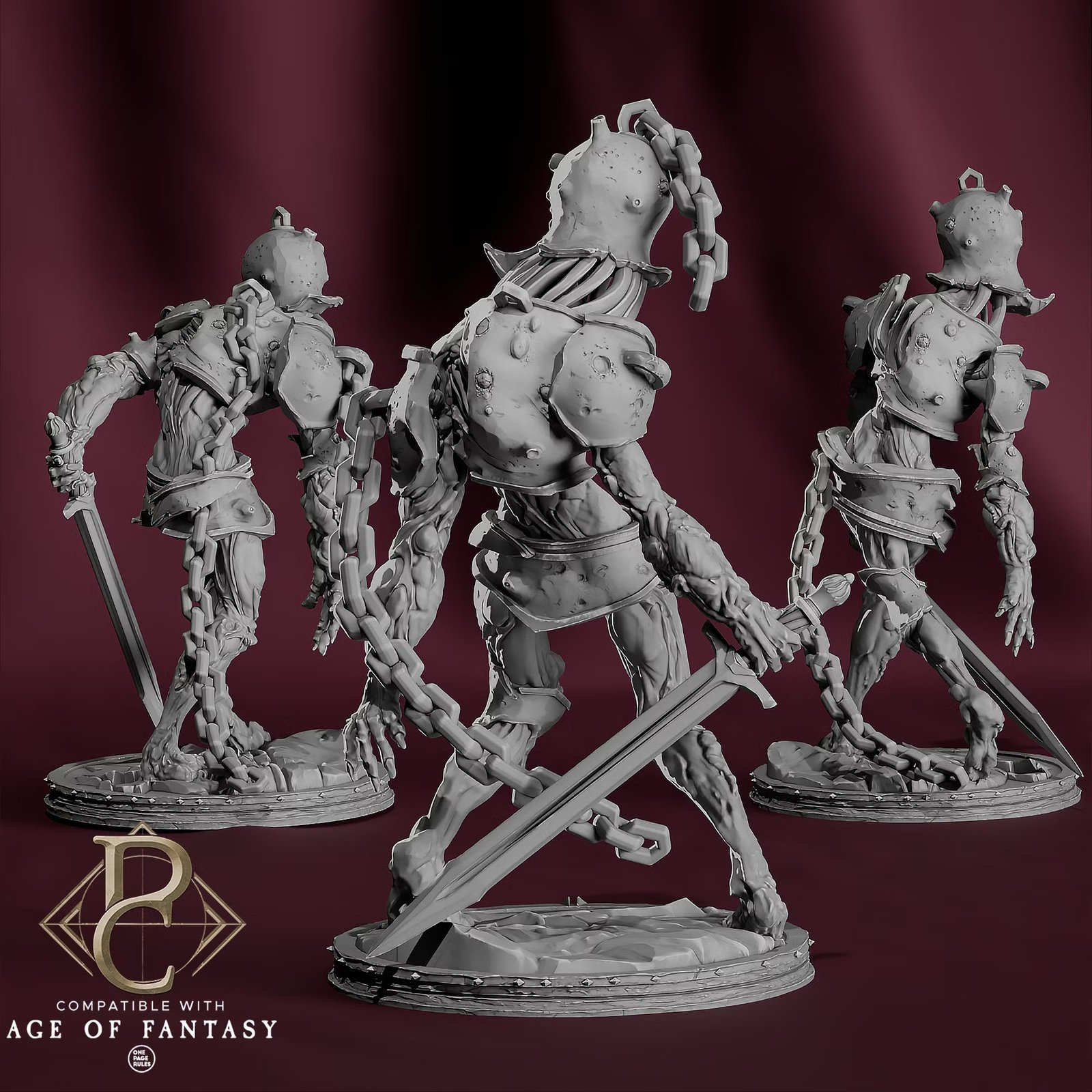Chainbound Ascendants — Unpainted