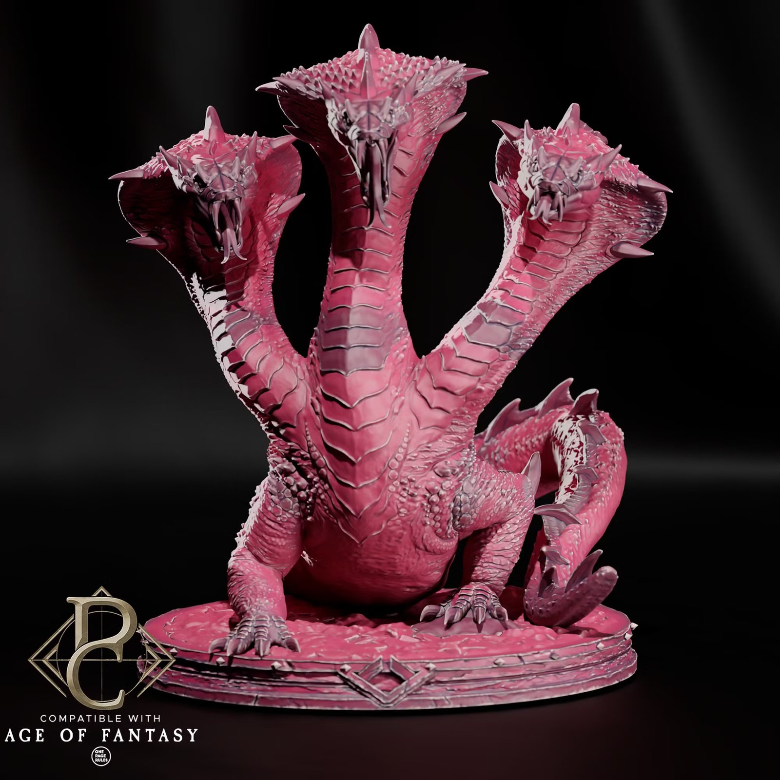 Vesskara, the Triple Maw — Unpainted
