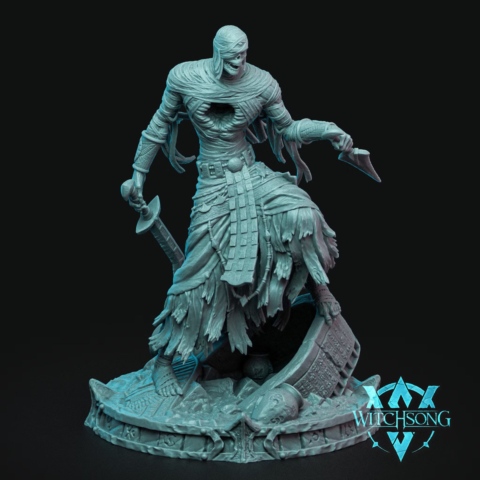 The Desiccated Tyrant — Painted