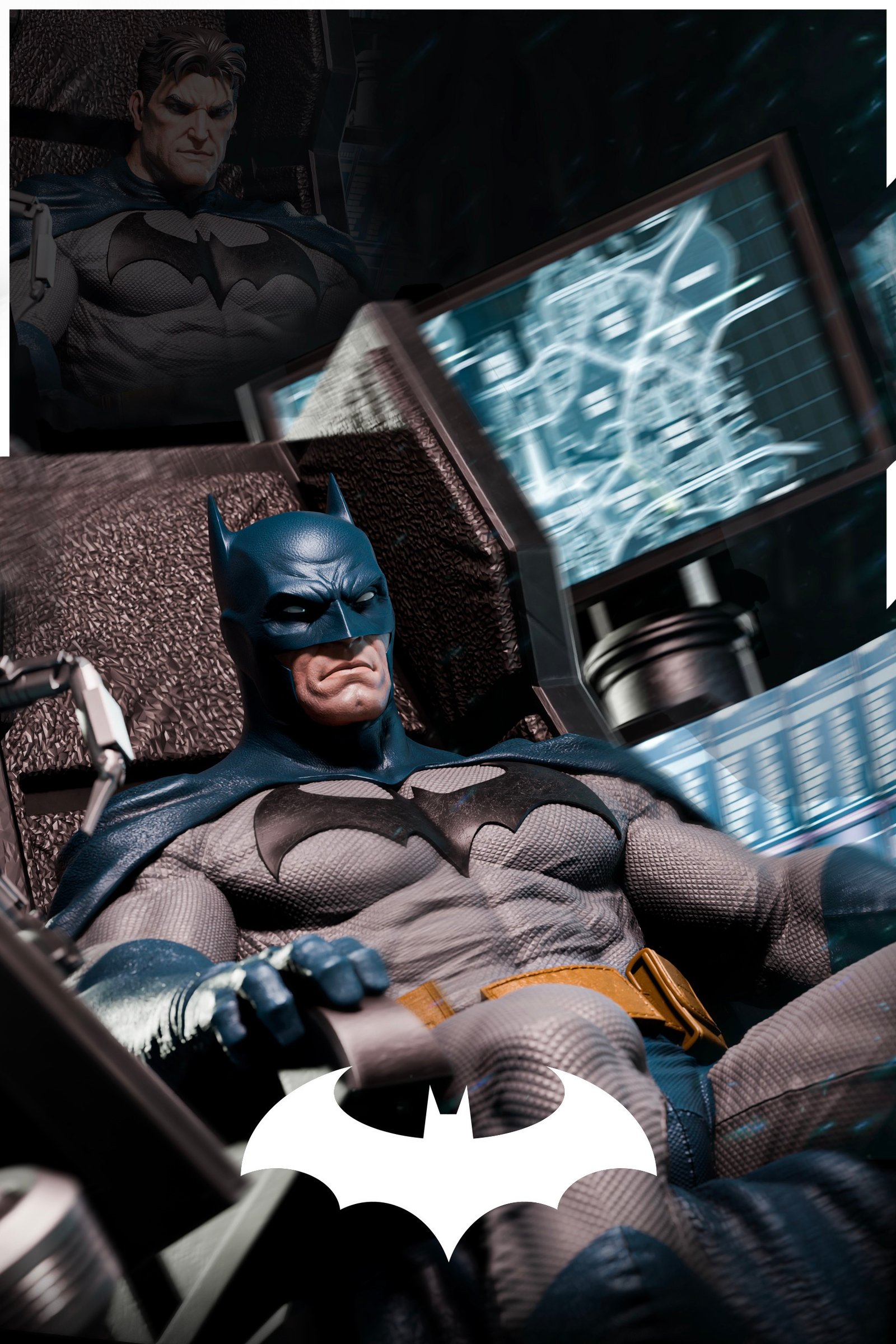 Batman Throne — Painted