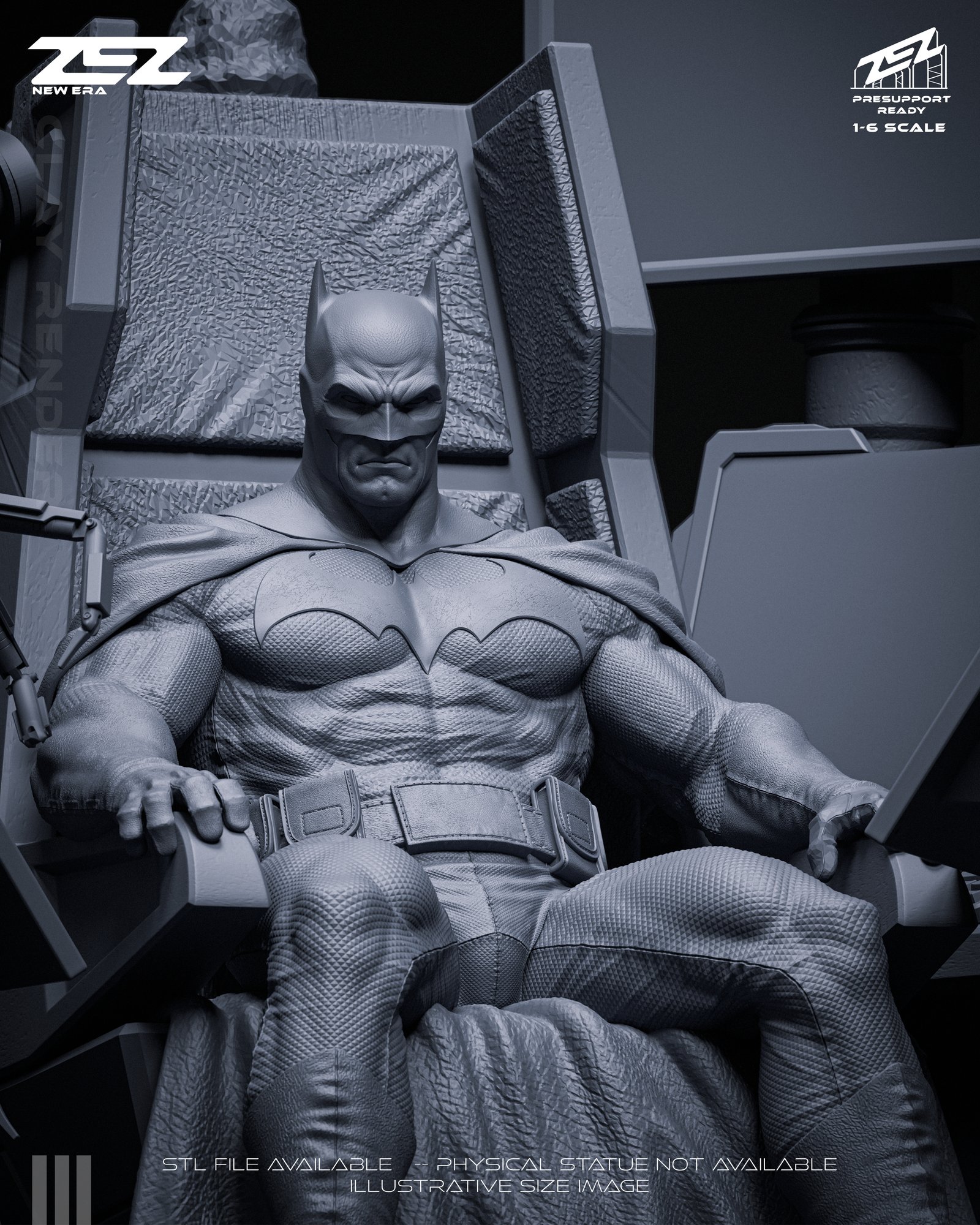 Batman Throne — Unpainted