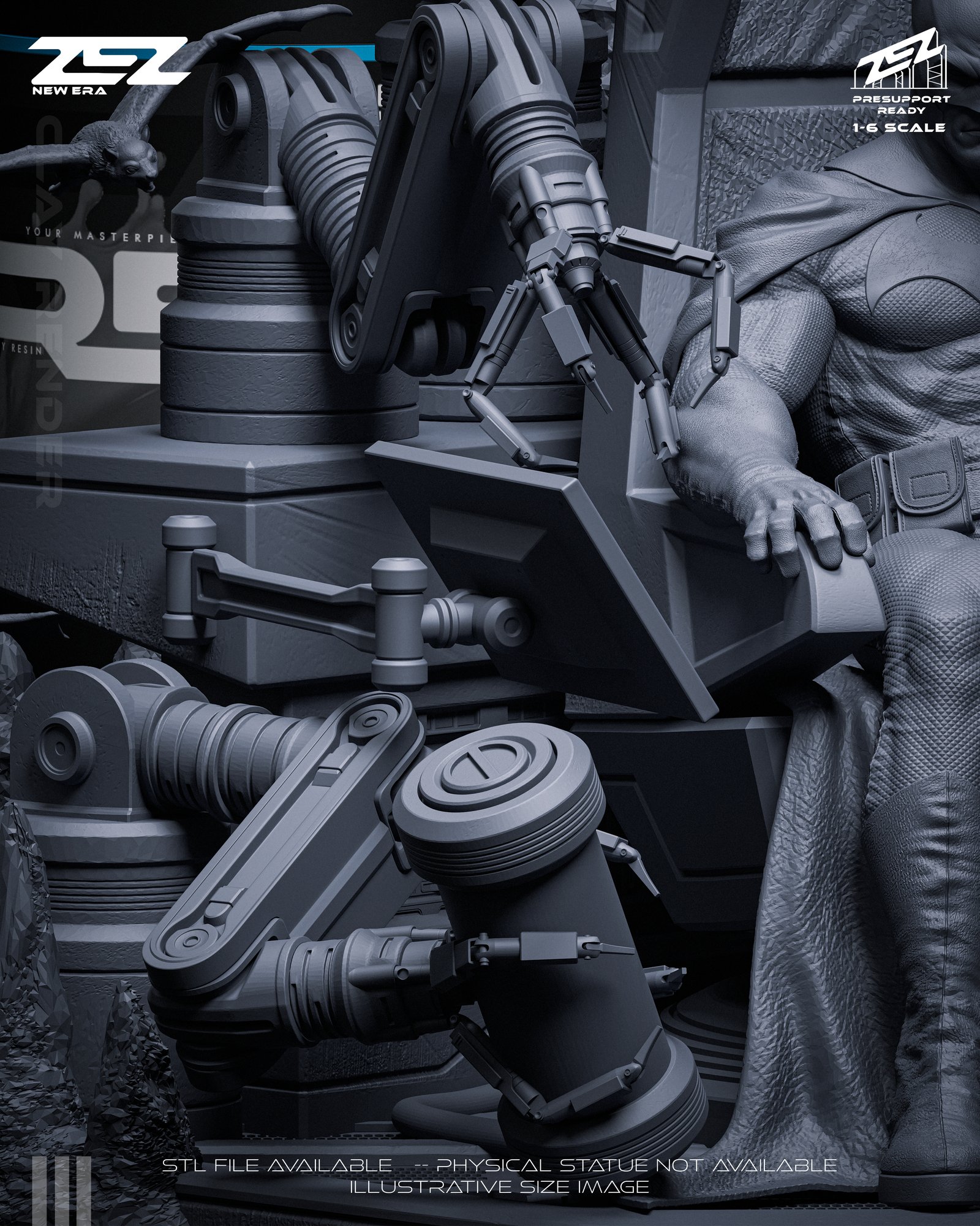 Batman Throne — Unpainted