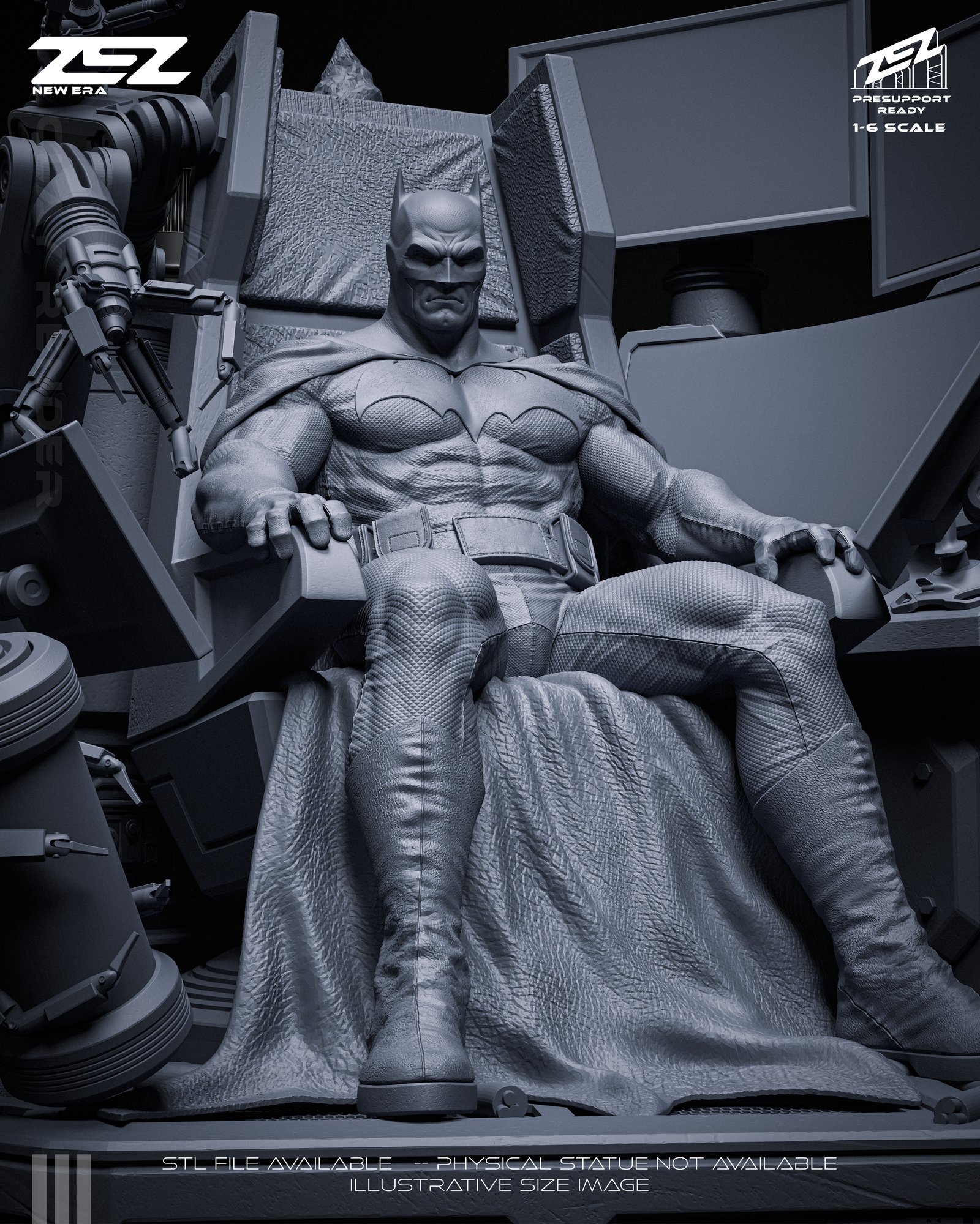 Batman Throne — Unpainted
