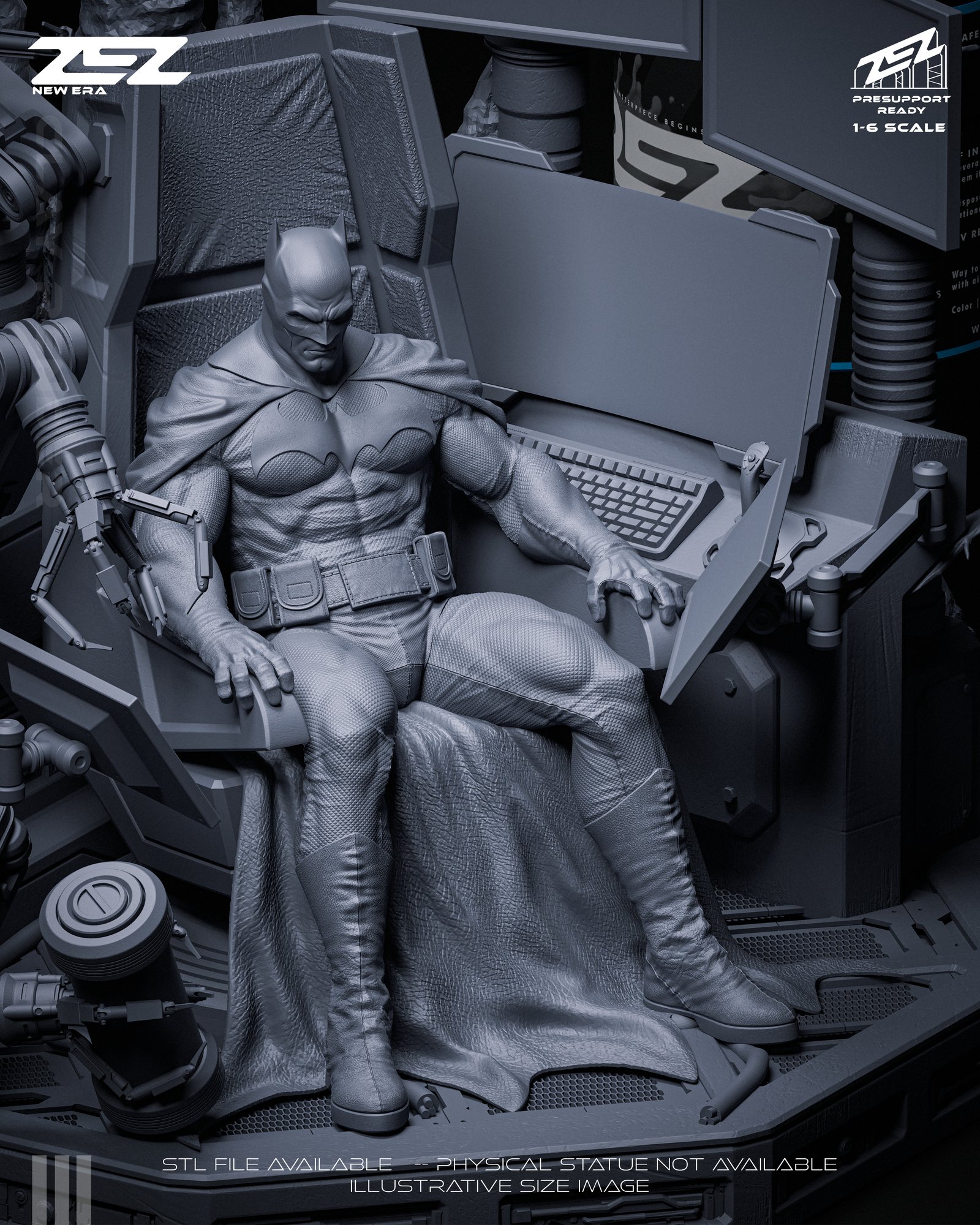 Batman Throne — Unpainted