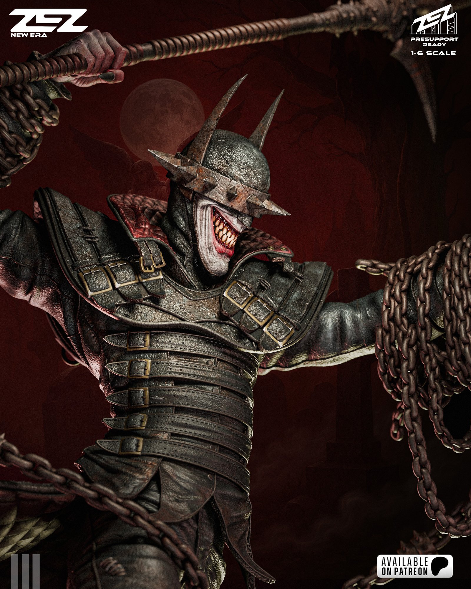 Batman Who Laughs — Painted
