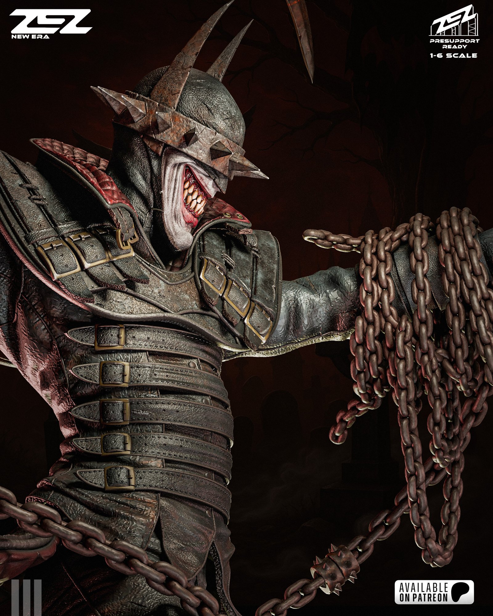 Batman Who Laughs — Painted