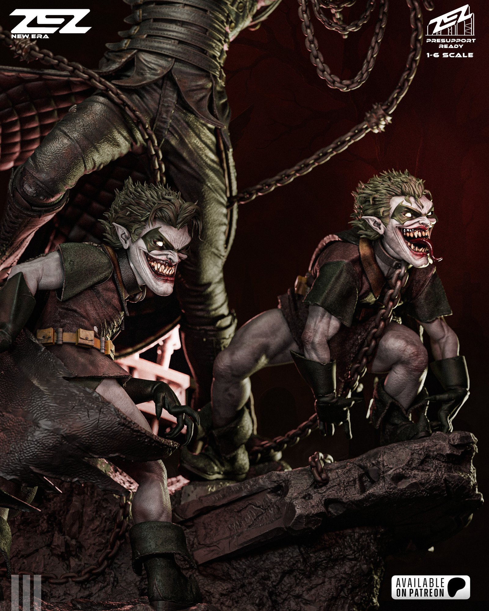 Batman Who Laughs — Painted