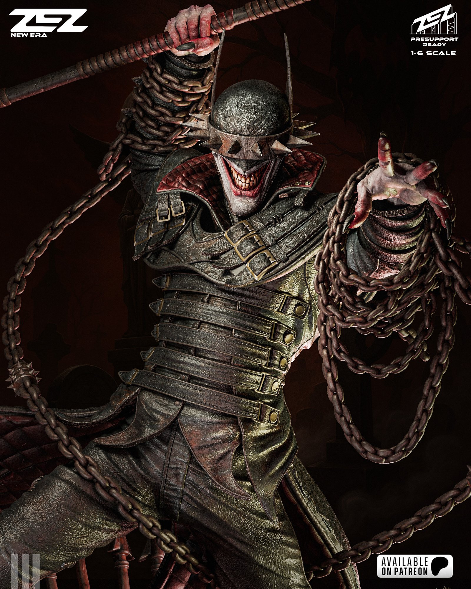 Batman Who Laughs — Painted