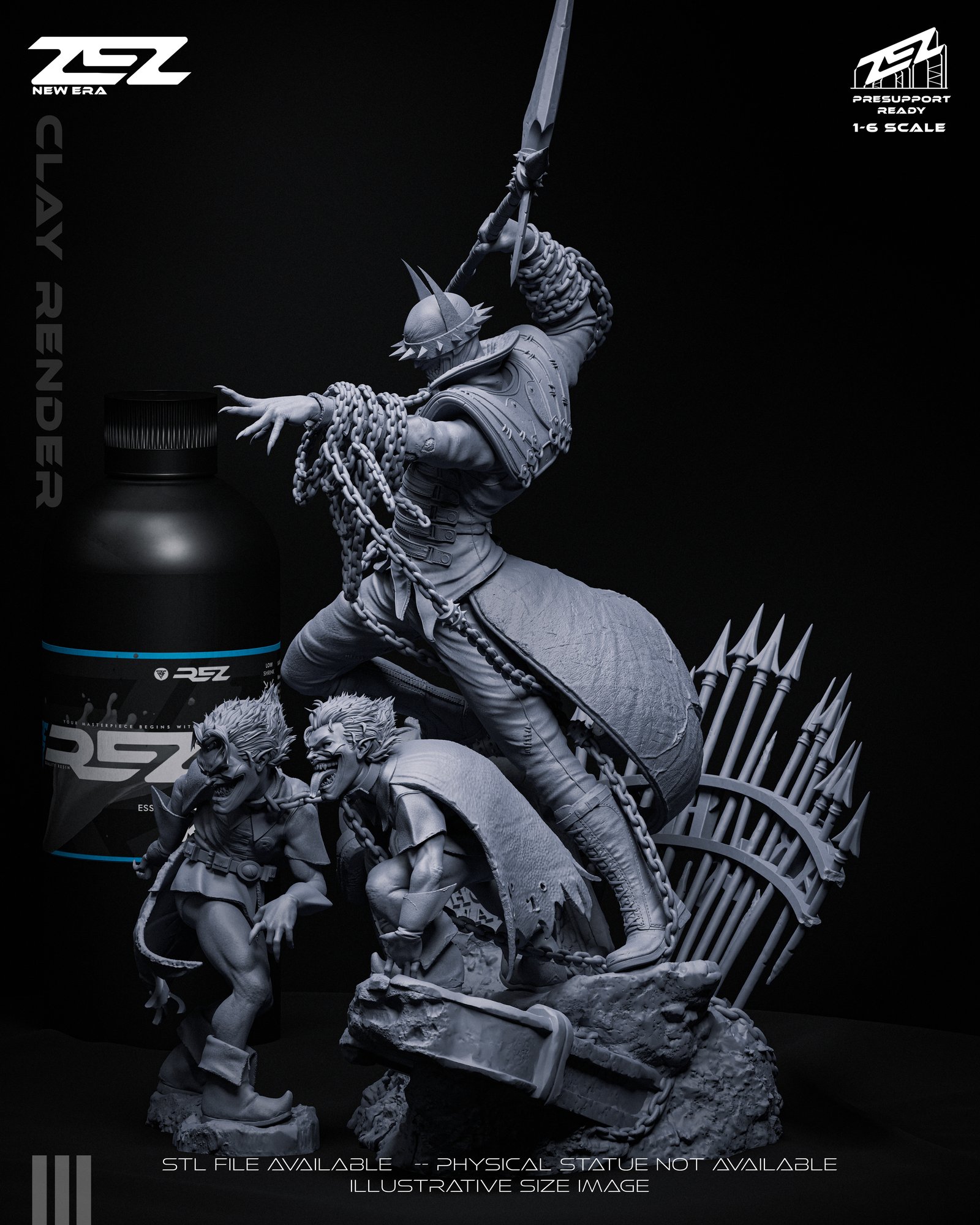 Batman Who Laughs — Unpainted