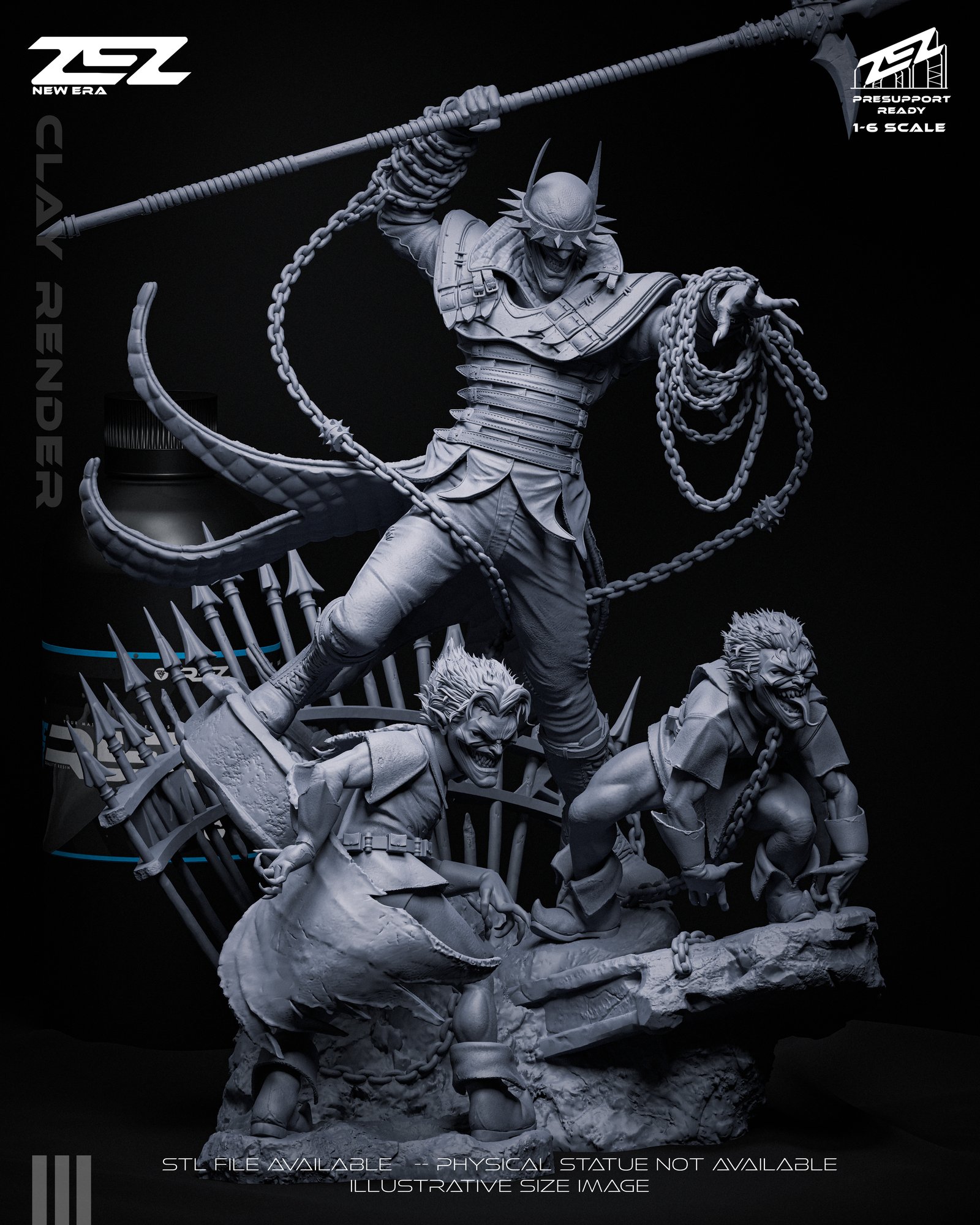 Batman Who Laughs — Unpainted