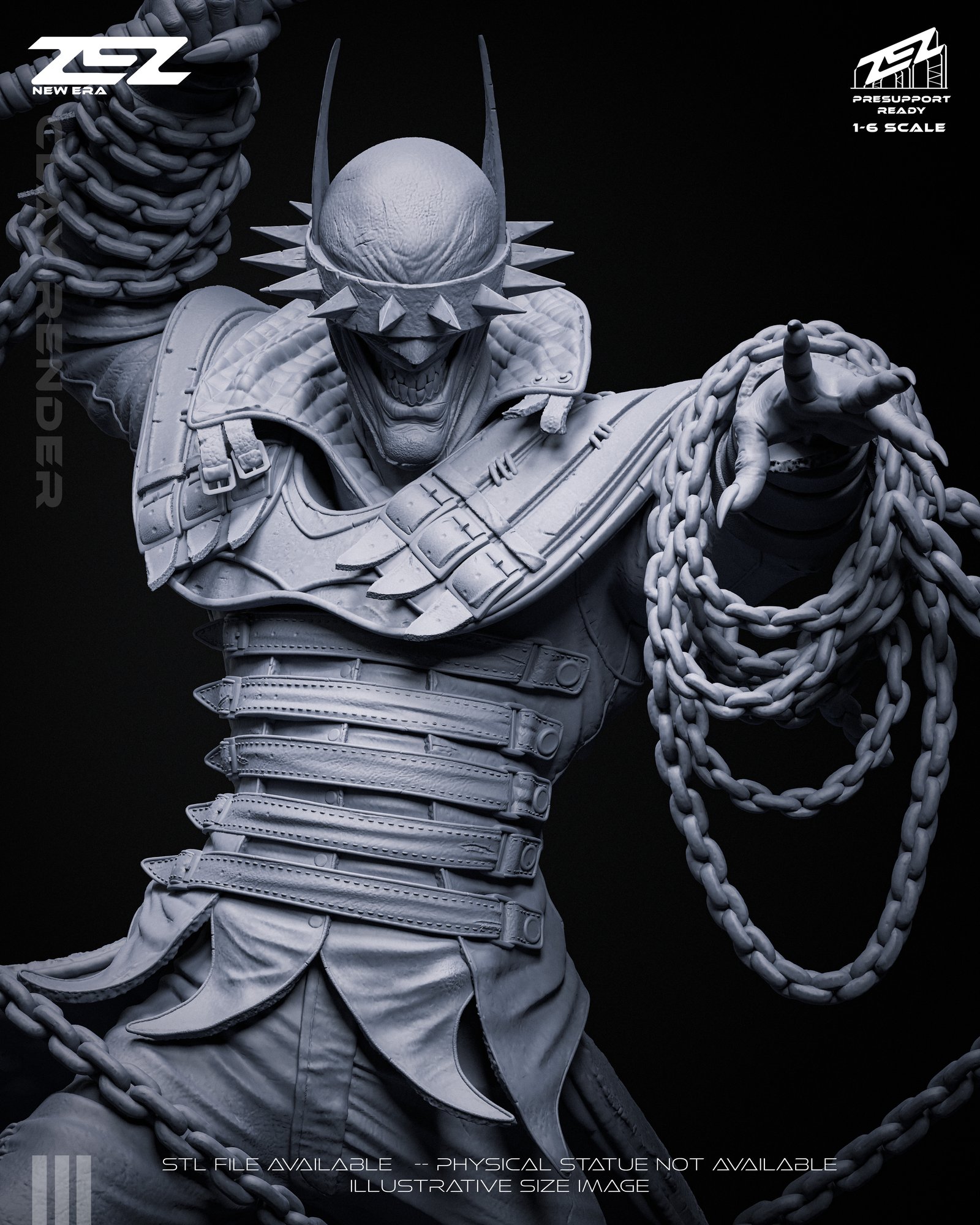 Batman Who Laughs — Unpainted