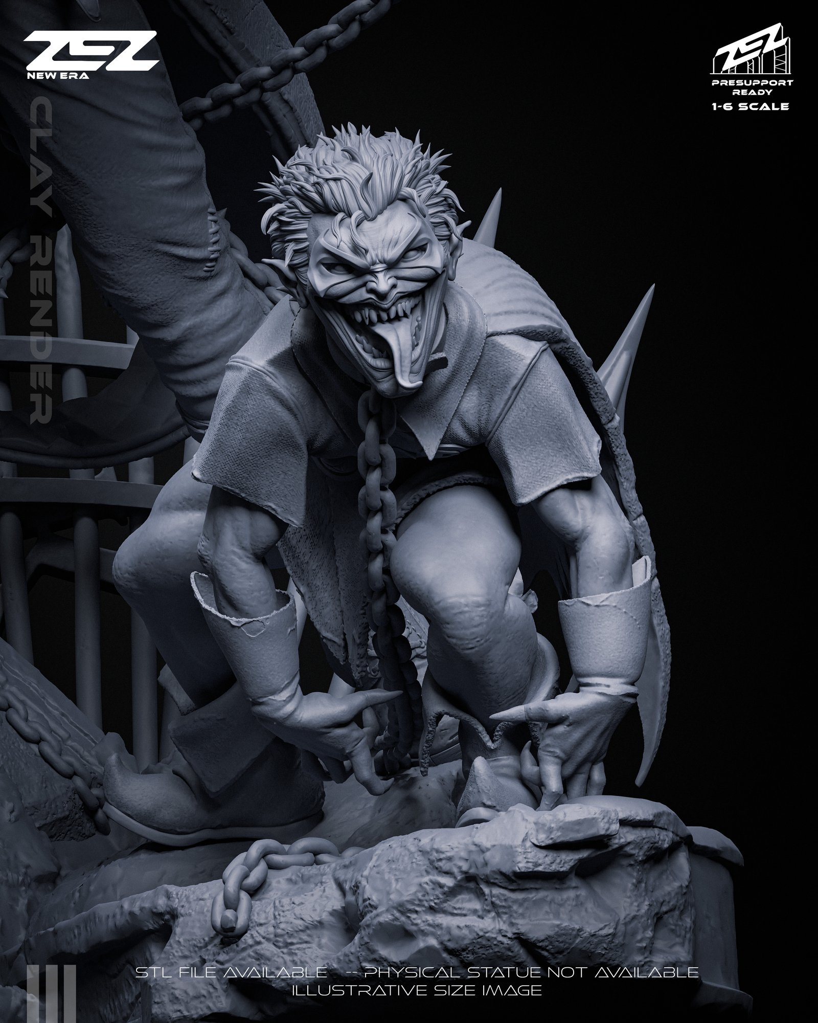 Batman Who Laughs — Unpainted
