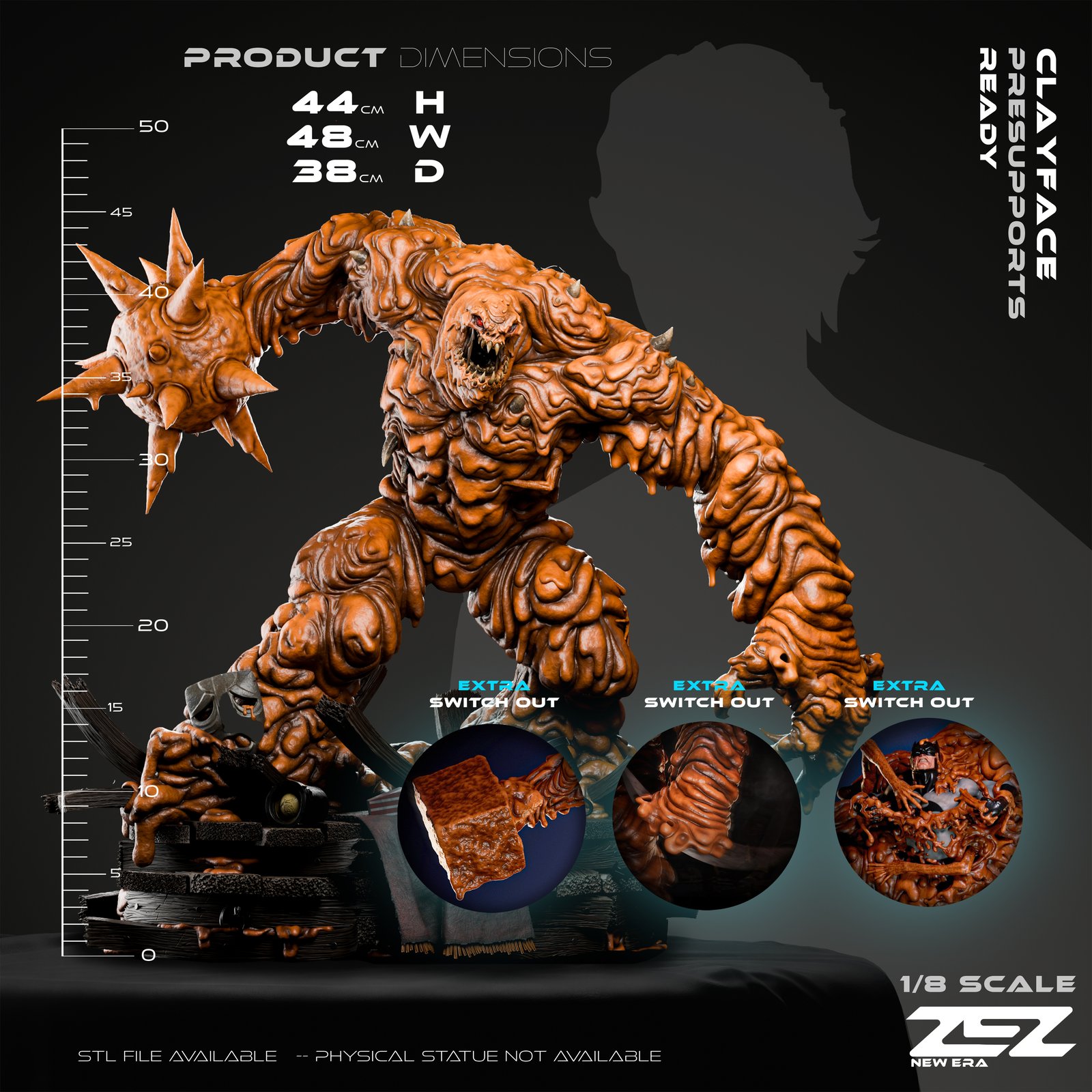 Clayface — Painted