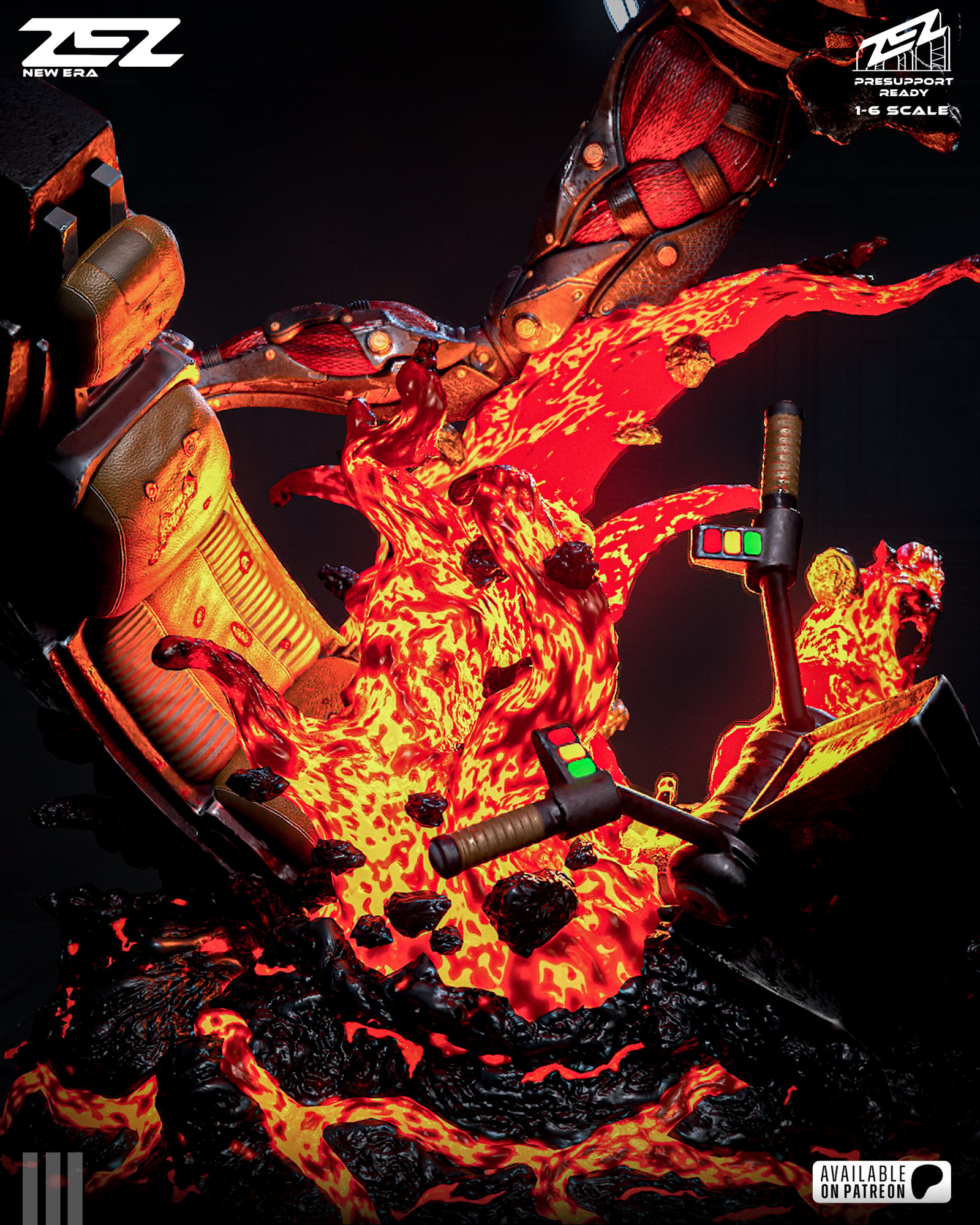 Darth Maul — Painted