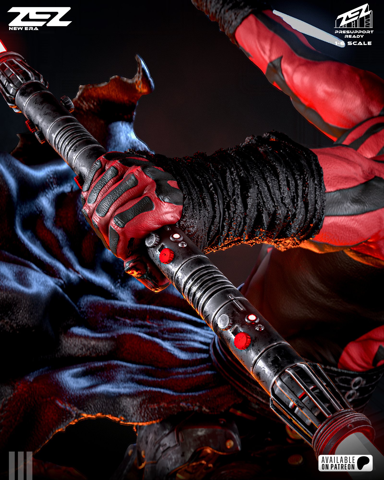 Darth Maul — Painted