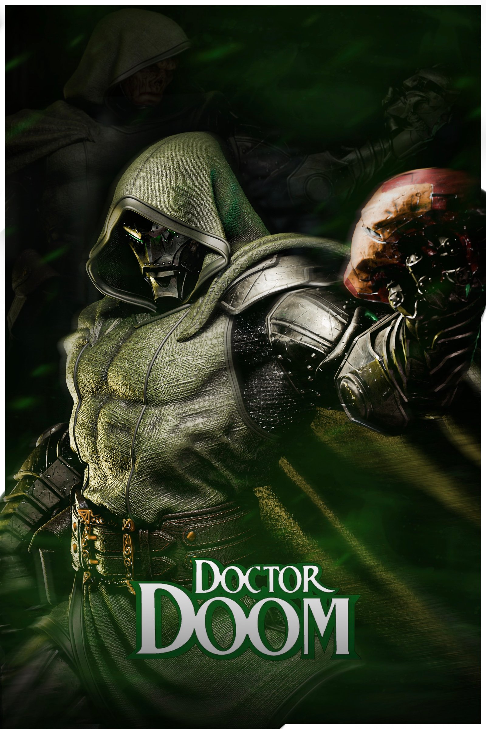 dr Doom — Painted