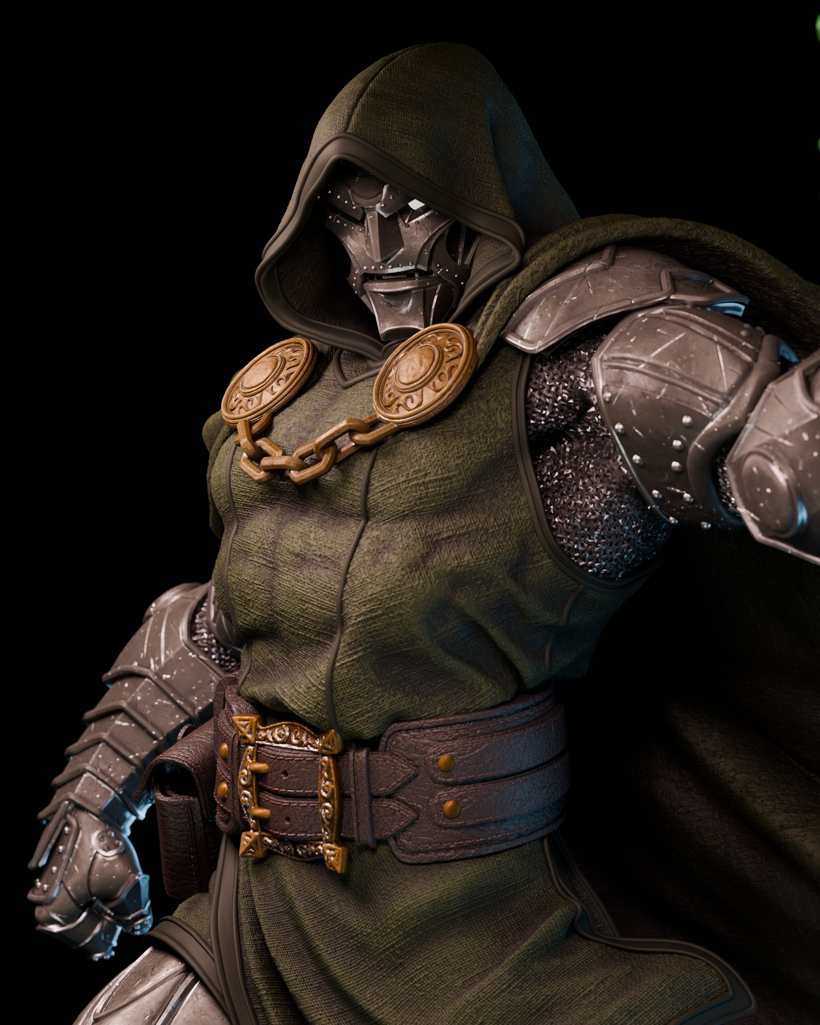 dr Doom — Painted