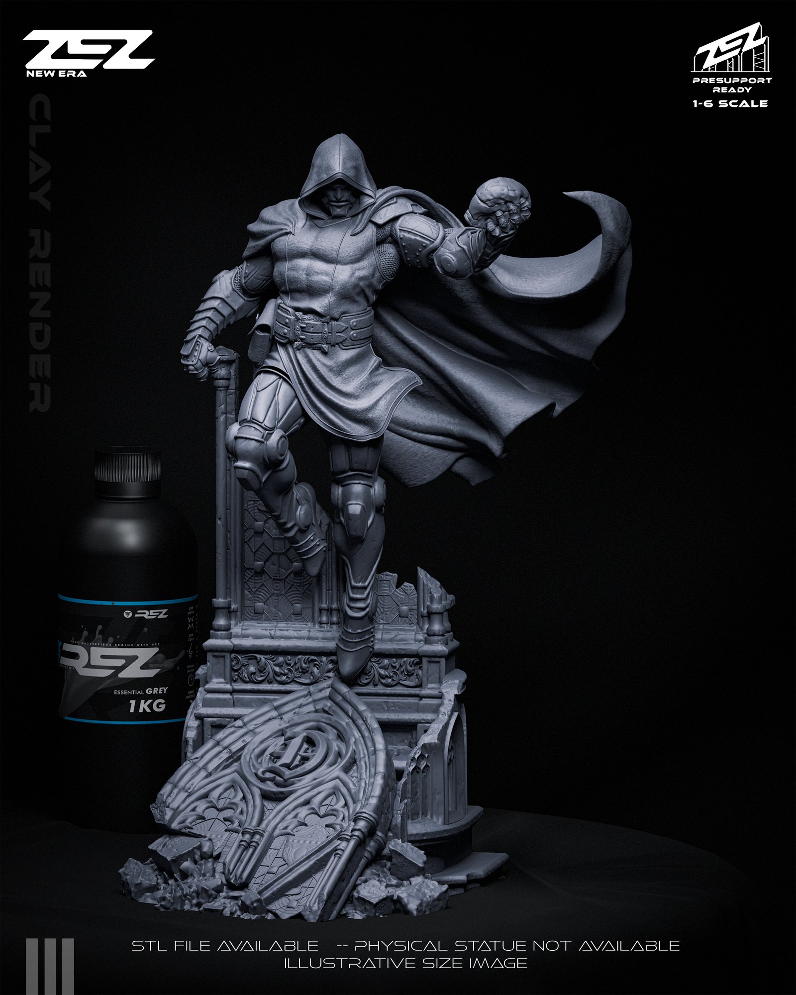 dr Doom — Unpainted