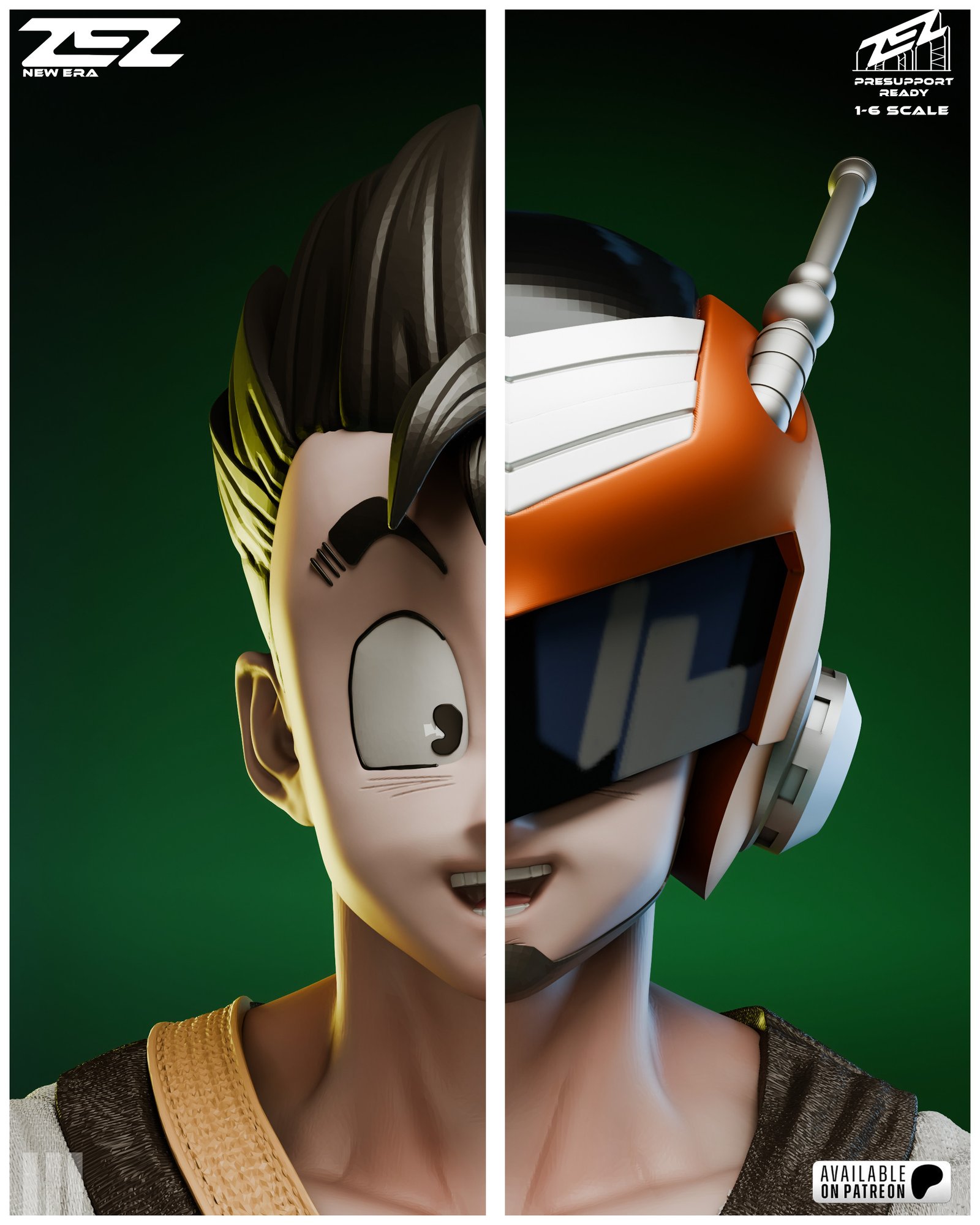 Gohan — Painted